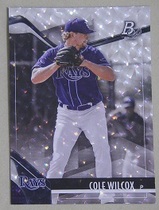 2021 Bowman Platinum Top Prospects Ice Foil #TOP-95 Cole Wilcox