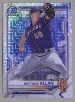 2021 Bowman Chrome Mega (Mojo Refractor) #BCP-211 Matthew Allan