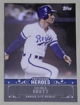 2013 Topps Chrome Update Postseason Heroes #3 George Brett