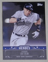 2013 Topps Chrome Update Postseason Heroes #8 Derek Jeter