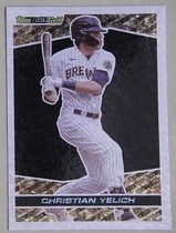 2021 Topps Update Black Gold #BG-9 Christian Yelich