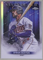 2022 Topps Chrome Stars of MLB #SMLBC-12 Byron Buxton