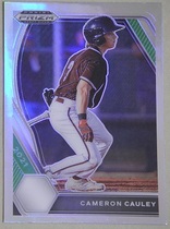 2021 Panini Prizm Draft Picks Silver Prizm #PDP73 Cameron Cauley