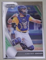 2021 Panini Prizm Draft Picks #PDP78 Carter Jensen