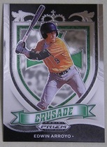 2021 Panini Prizm Draft Picks Crusade #8 Edwin Arroyo