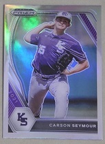 2021 Panini Prizm Draft Picks Silver Prizm #PDP172 Carson Seymour