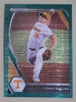 2021 Panini Prizm Draft Picks Green Pulsar Prizm #PDP121 Chad Dallas