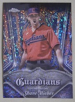 2022 Topps Chrome Club Plaques #P-24 Shane Bieber