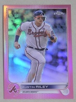 2022 Topps Chrome Pink Refractor #116 Austin Riley