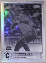 2022 Topps Chrome Negative Refractor #130 Emmanuel Clase