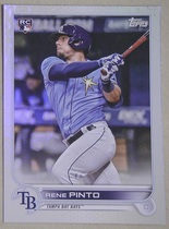2022 Topps Update Rainbow Foil #US153 Rene Pinto
