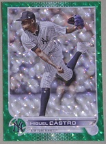 2022 Topps Update Green Foil #US145 Miguel Castro