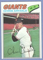 1977 Topps Base Set #591 Chris Arnold