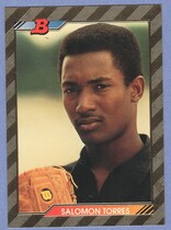 1992 Bowman Base Set #584 Salomon Torres