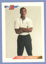 1992 Bowman Base Set #298 Garret Anderson