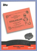 2004 Topps Fall Classic Covers #FC1908 1908 World Series