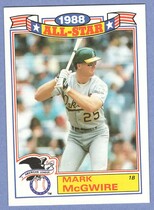 1989 Topps Glossy All Stars #2 Mark McGwire