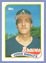 1989 Topps Base Set #382 John Smoltz