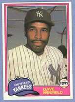1981 Topps Traded #855 Dave Winfield