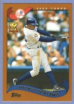 2002 Topps Base Set #95 Alfonso Soriano