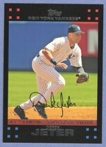 2007 Topps Base Set Series 1 #301 Derek Jeter