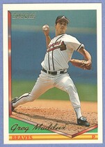 1994 Topps Gold #499 Greg Maddux