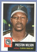 2002 Topps Heritage Night Game SP #100N Preston Wilson