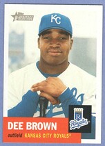 2002 Topps Heritage #445 Dee Brown