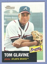2002 Topps Heritage #17 Tom Glavine
