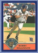 2003 Topps Base Set #52 Bobby Higginson