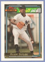 1992 Topps Gold #6 Brien Taylor