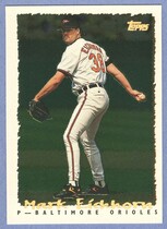 1995 Topps Cyberstats #339 Mark Eichhorn