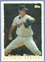 1995 Topps Cyberstats #349 Kevin Brown