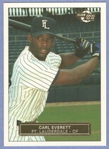 1992 Fleer Excel #207 Carl Everett
