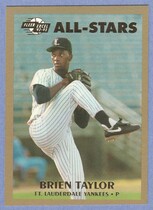 1992 Fleer Excel All Stars #1 Brien Taylor