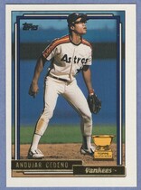 1992 Topps Gold #288 Andujar Cedeno