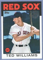2021 Topps Update 1986 Topps #86B-24 Ted Williams