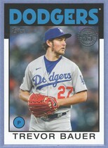 2021 Topps Update 1986 Topps #86B-33 Trevor Bauer