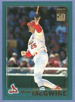 2001 Topps Base Set #50 Mark McGwire