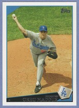 2009 Topps Base Set Series 1 #287 Greg Maddux