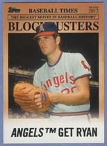2012 Topps Update Blockbusters #BB-9 Nolan Ryan
