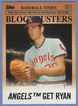 2012 Topps Update Blockbusters #BB9 Nolan Ryan