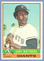 1976 Topps Base Set #133 Gary Matthews