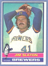 1976 Topps Base Set #163 Jim Slaton