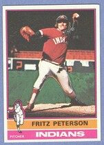 1976 Topps Base Set #255 Fritz Peterson