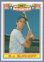 1988 Topps Rookies #10 B.J. Surhoff