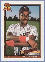 1991 Topps Traded #77T Fred McGriff