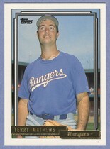 1992 Topps Gold #131 Terry Mathews