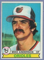 1979 Topps Base Set #102 Mike Anderson