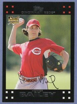 2007 Topps Update #UH149 Homer Bailey